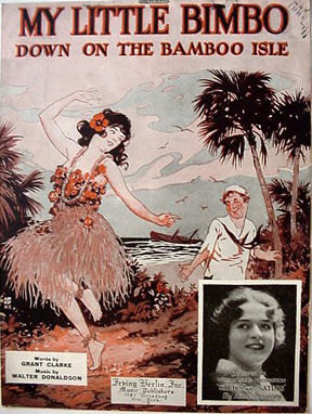 My Little Bimbo Down on the Bamboo Isle - 1920