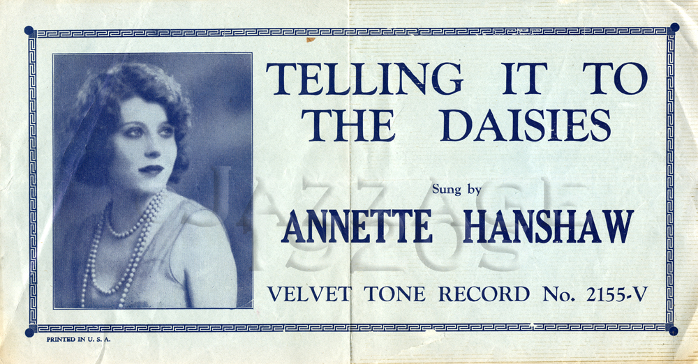 Velvet Tone Record 2155-V
