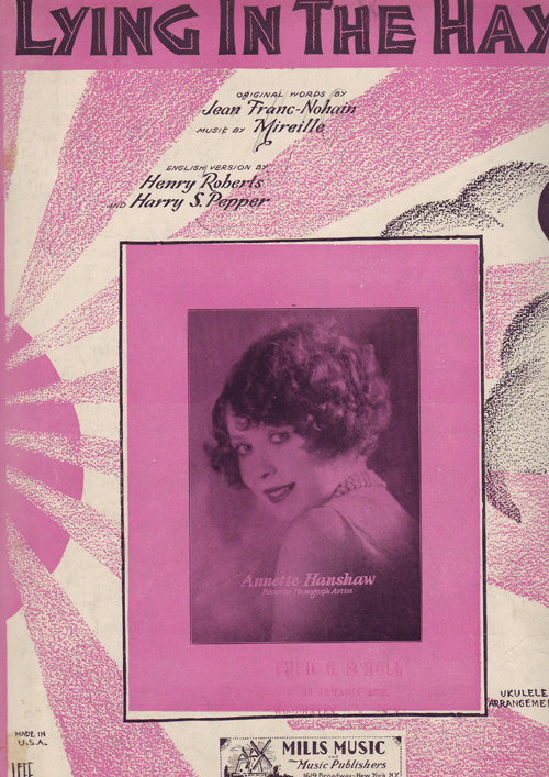 Lying In The Hay (1932)