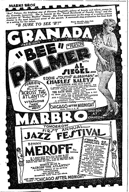 Granada Theatre - Chicago - Feb 12, 1928
