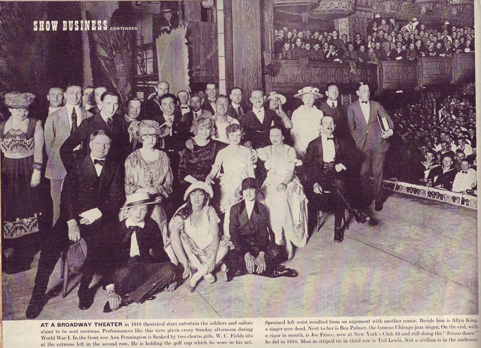 Ziegfeld Midnight Frolic (1918) from Life Magazine - 1942-06-21