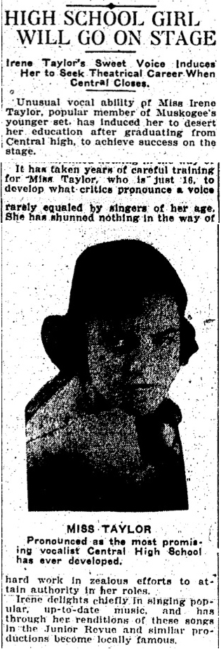 Muskogee (Oklahoma) <i>Times Democrat</i> (February 19 1923)