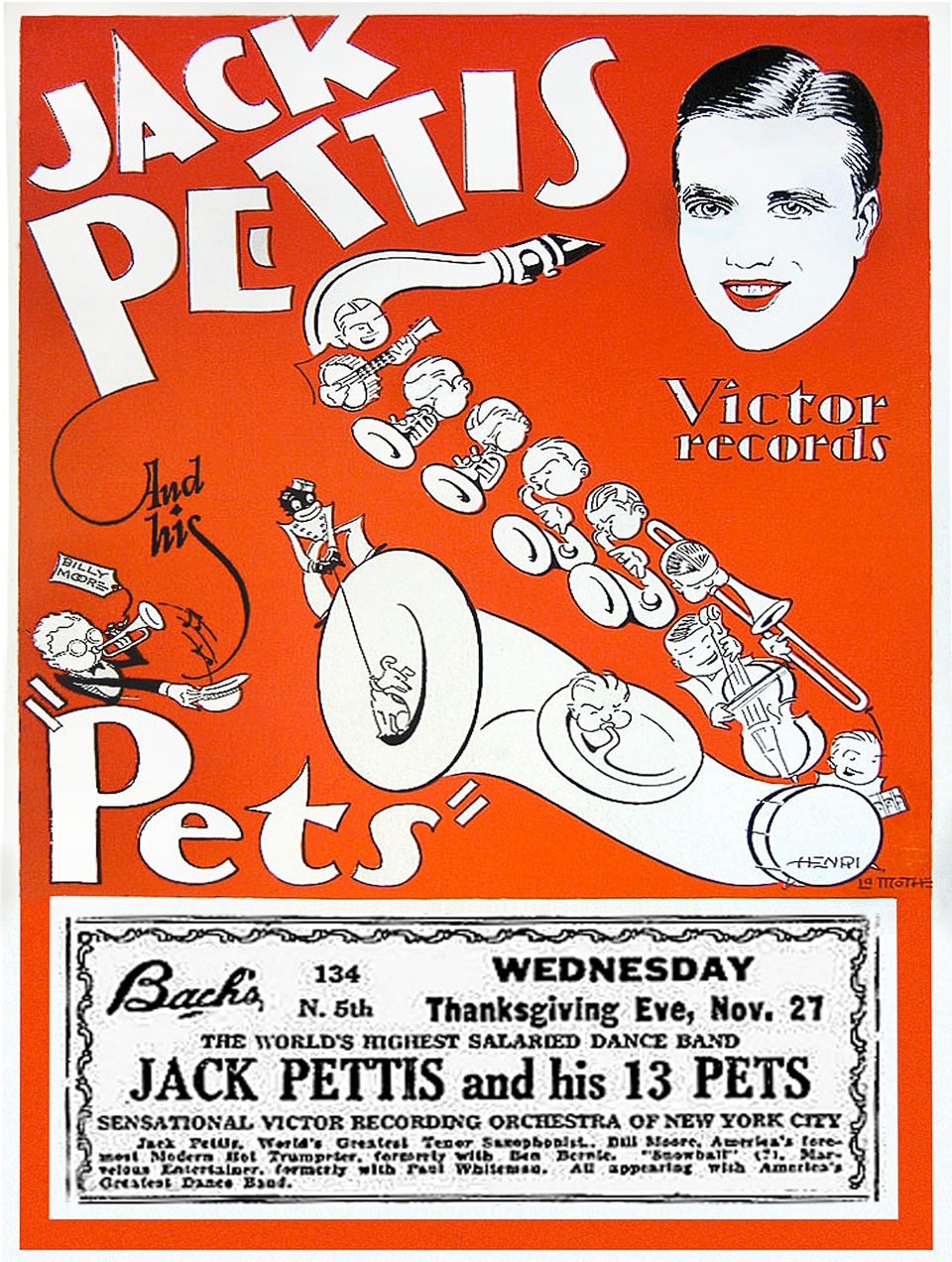 Jack Pettis and his 13 Pets - 1930