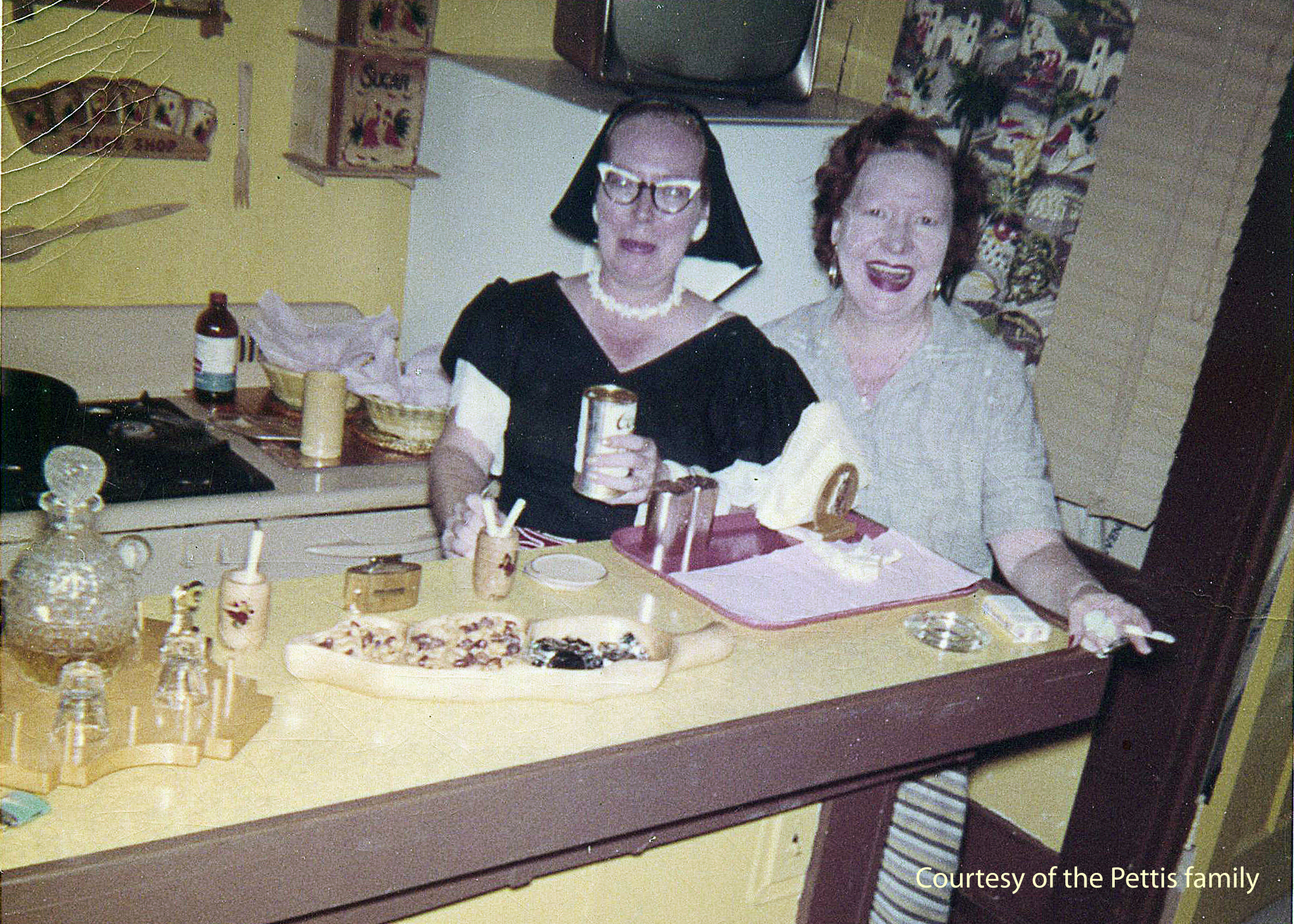 Taddy & Nan, Oklahoma - 1954