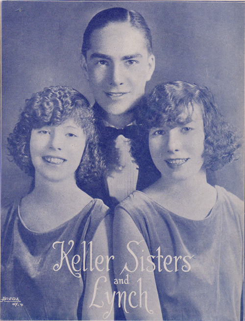 Taddy, Frank, Nan - 1923