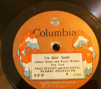 I’m Goin’ South - Columbia 60-D (1924)